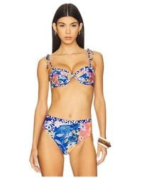 Agua Bendita - X Revolve Madelyn Bikini Top - Lyst