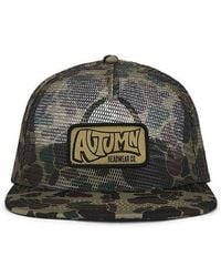 Autumn Headwear - Camo Trucker Cap - Lyst
