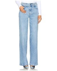 PAIGE - Sasha Wide Leg Jeans - Lyst