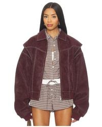 Lioness - Chaqueta Vista En Color Marrón Talla (También En M, S, Xl, Xs, Xxl, Xxs) - Lyst