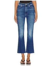 Mother - Hose Mit Ausgestelltem Bein The Hustler Ankle Fray - Lyst