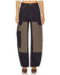 Ganni - Neppy Denim Carpenter Jeans - Lyst