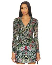Alice + Olivia - Portia Ruched Top - Lyst