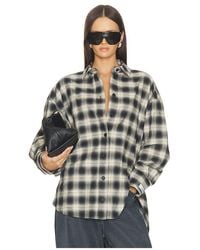 The Attico - Button Down Check Shirt - Lyst