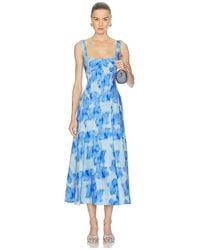 clea blossom anika embroidered dress CLEA Anika Embroidered Dress