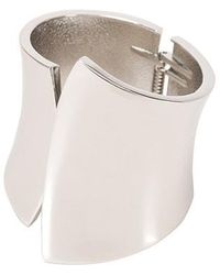 Amber Sceats - Metallic Silver Cuff Bracelet - Lyst