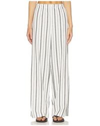 Vince - Resort Stripe Drawstring Pull On Pant - Lyst