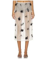 L'academie - 'Academie Minah Midi Skirt - Lyst