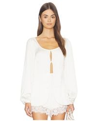 Line & Dot - Nicolo Top En Color Ivory Talla (También En S, Xs, M) - Lyst