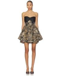 SAU LEE - Jolene Mini Dress - Lyst