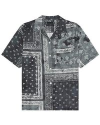 AllSaints - Tijuana Short Sleeve Shirt - Lyst