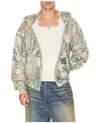 Obey - Post Zip Hoodie - Lyst