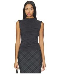 Enza Costa - Fluid Viscose Jersey Sleeveless Twist Top - Lyst