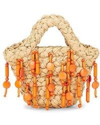 Simon Miller - Beaded Mercado Mini Tote Bag - Lyst