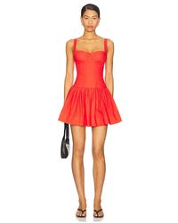 Cara Cara - Minivestido Santiago En Color Rojo Talla (También En 10, 12, 2, 4, 6, 8) - Lyst