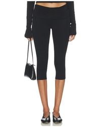 ÉTERNE - Foldover Capri Legging - Lyst