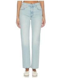 Levi's - Ribcage Slim Straight Jean - Lyst