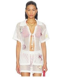 MINKPINK - Soleia Crochet Top - Lyst