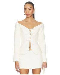 MAJORELLE - Annie Top en Ivory - Lyst
