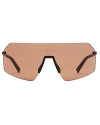 Prada - Shield Sunglasses - Lyst
