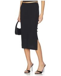 SAU LEE - Timo Jersey Skirt - Lyst