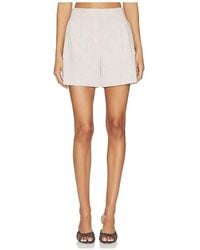 Theory - Fluid Pleated Shorts - Lyst