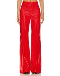Alice + Olivia - Alice + Olivia Dylan Faux Leather Pant - Lyst