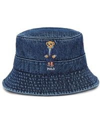 Polo Ralph Lauren - Bear Bucket Hat - Lyst