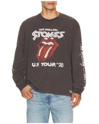 Guess - X Rolling Stones Oversized Long Sleeve Tee - Lyst