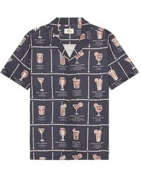 Marine Layer - Archive Tencel Linen Resort Shirt - Lyst