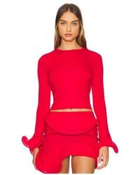 Sid Neigum - Wave Sleeve Top - Lyst