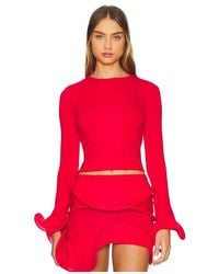 Sid Neigum - Wave Sleeve Top - Lyst