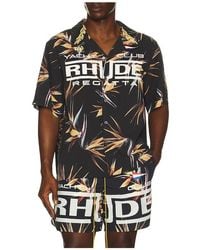 Rhude - Regatta Club Hawaiian Shirt - Lyst