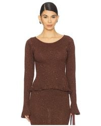 Asta Resort - Michaela Longsleeve Top - Lyst