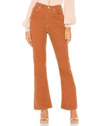 Agolde Брюки С Высоким Поясом Vintage Flare В Цвете Crawfish - Brown. Размер 24 (также В 25,26,27,29,30). - Многоцветный