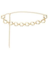 Ettika - Hammered Rings Belt - Lyst