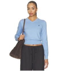 Polo Ralph Lauren - Cotton Long Sleeve Crew Neck Pullover Sweater - Lyst
