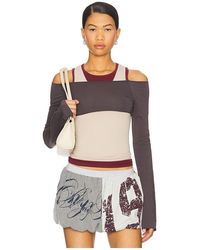 Jaded London - Triple Layered Top - Lyst