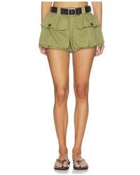 Sea - Andrea Workwear Bubble Shorts - Lyst
