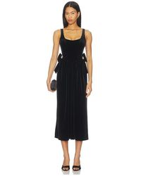 Show Me Your Mumu - Vestido Midi Ricci En Color Negro Talla (También En Xs, S, M, Xxl) - Lyst