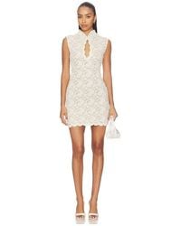 Nookie - Mystique Highneck Mini Dress - Lyst