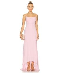 Nbd - Vestido Largo Renee En Color Rosado Talla (También En Xs, Xxs, S, M, Xl) - Lyst