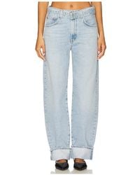 Agolde - Cuffed Taper Jeans - Lyst