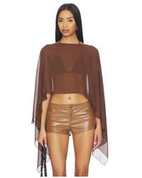 superdown - Amaya Cape Top - Lyst