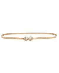 Lele Sadoughi - Sea Shell Stretch Chain Belt - Lyst