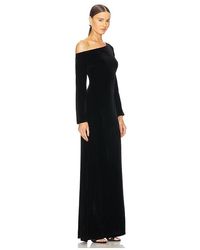 L'Agence Seraphina Tiered Maxi Dress in Orange | Lyst