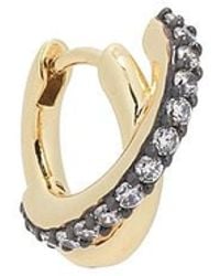DEMARSON - Jude Hoop Earring - Lyst
