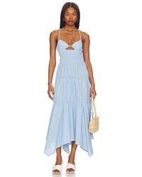 SNDY'S - Vestido Tahlia En Color Bebe Azul Talla (También En M, S, Xl, Xs, Xxl, Xxs) - Lyst