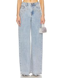 Self-Portrait - Embellished Wide Leg - Lyst