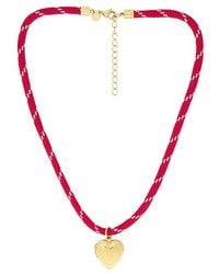 petit moments - Locket Charm Paracord Necklace - Lyst